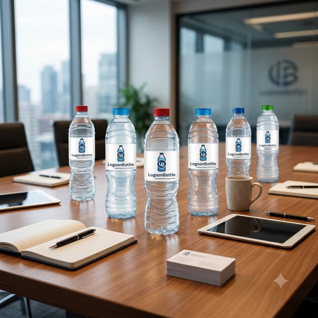 Al Ain Branded Water Bottle with business logo