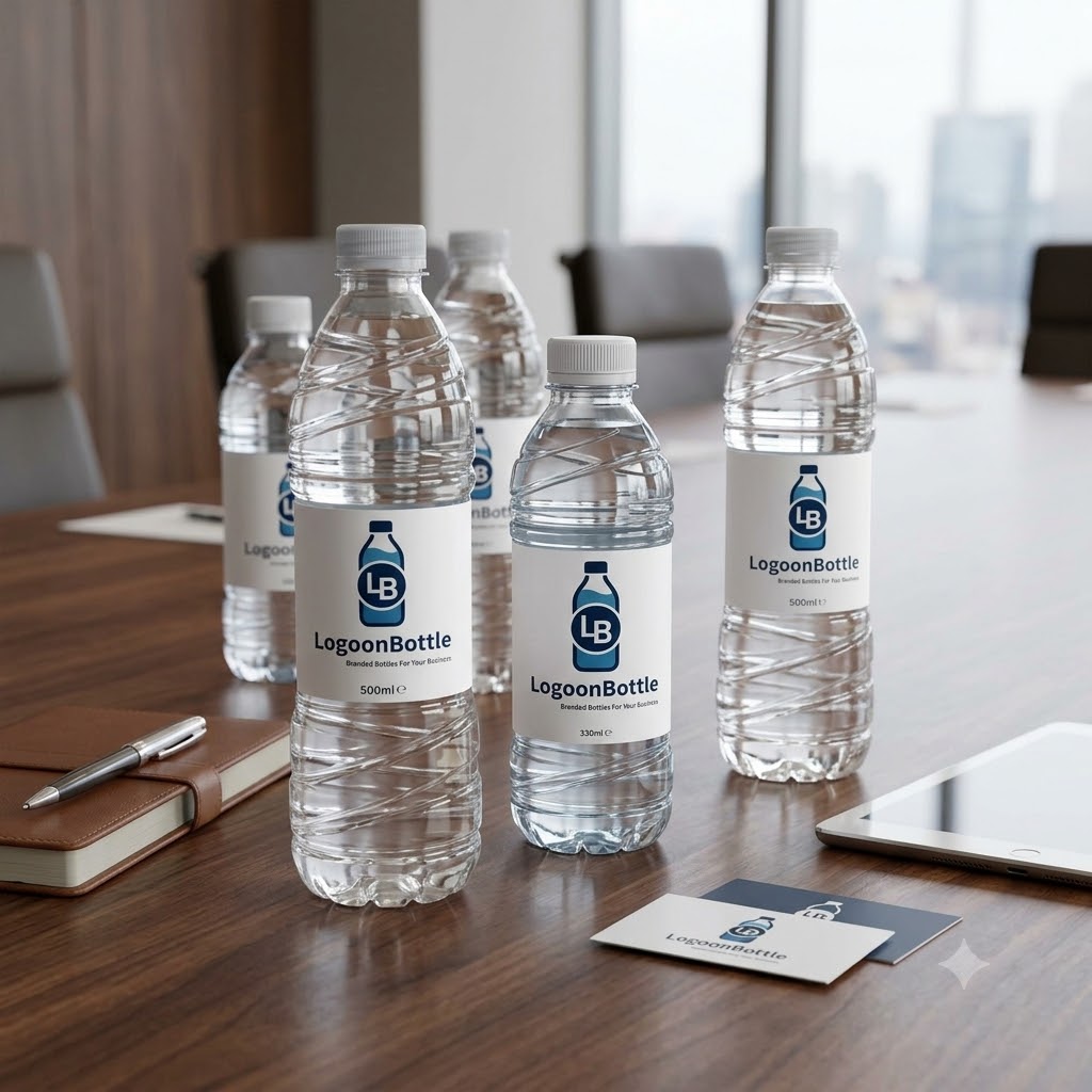 Aquafina water with your business logo