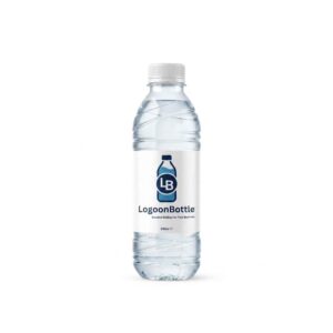 Personalized 330ml water bottle with custom logo