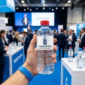 Logoonbottle branded water bottles for your business