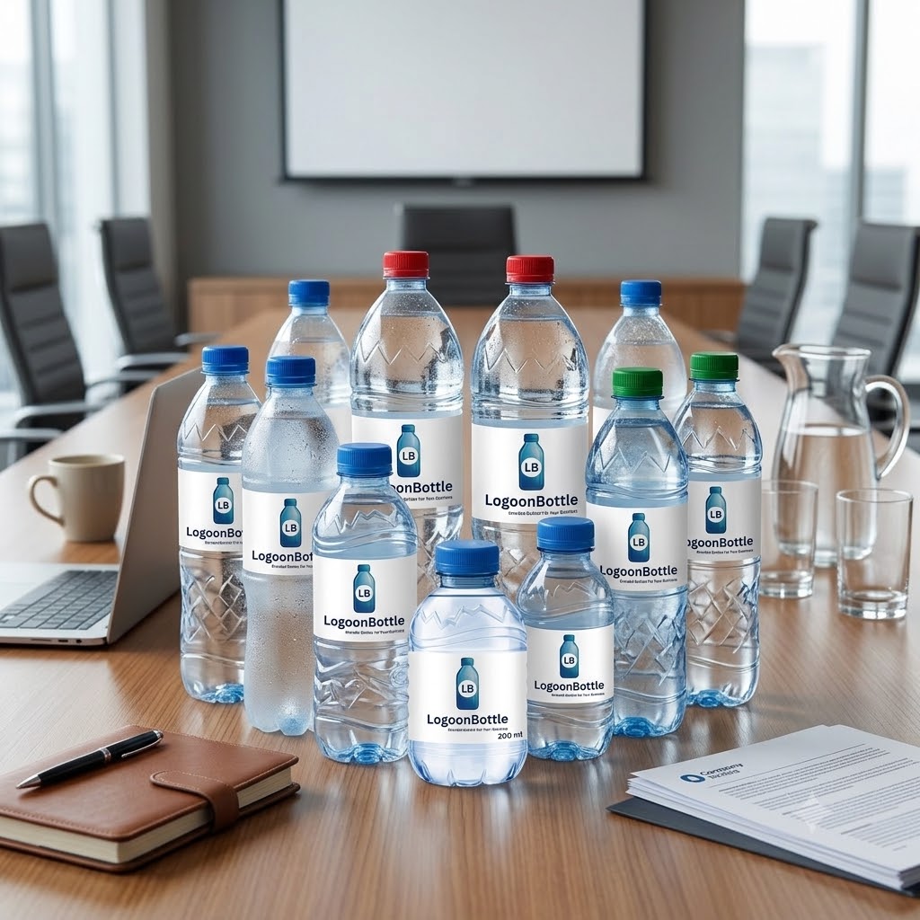 masafi branded water bottle for business