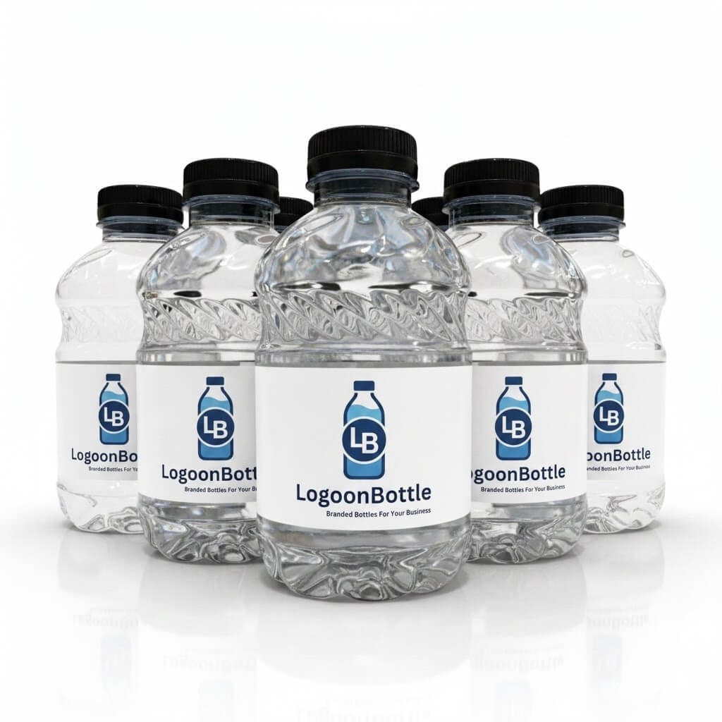 Customized water bottles business events